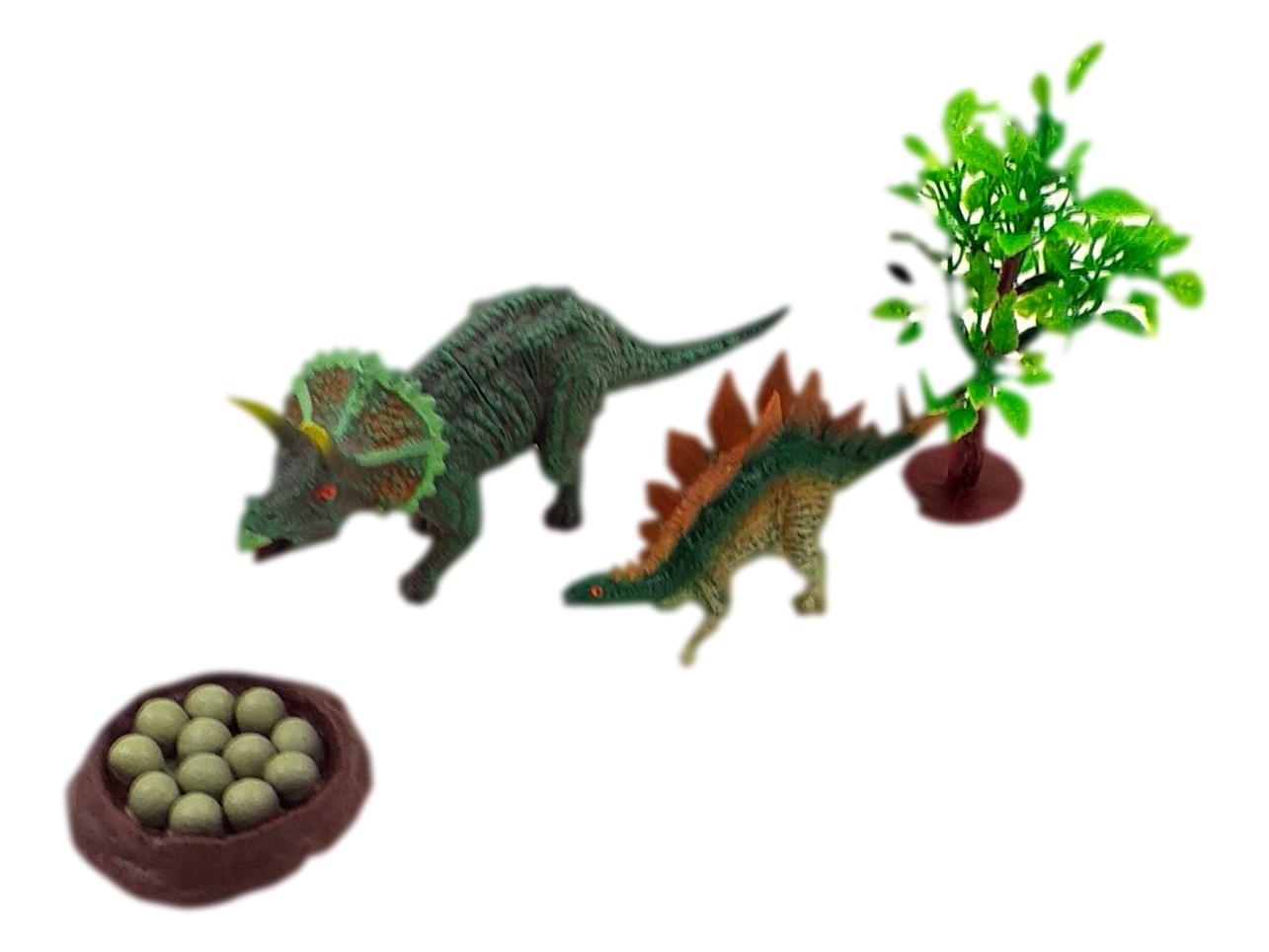 Set 2 Figurine Dinozauri, Aspect Realist, Accesorii Jurassic World, accesoriu oua dinozaur