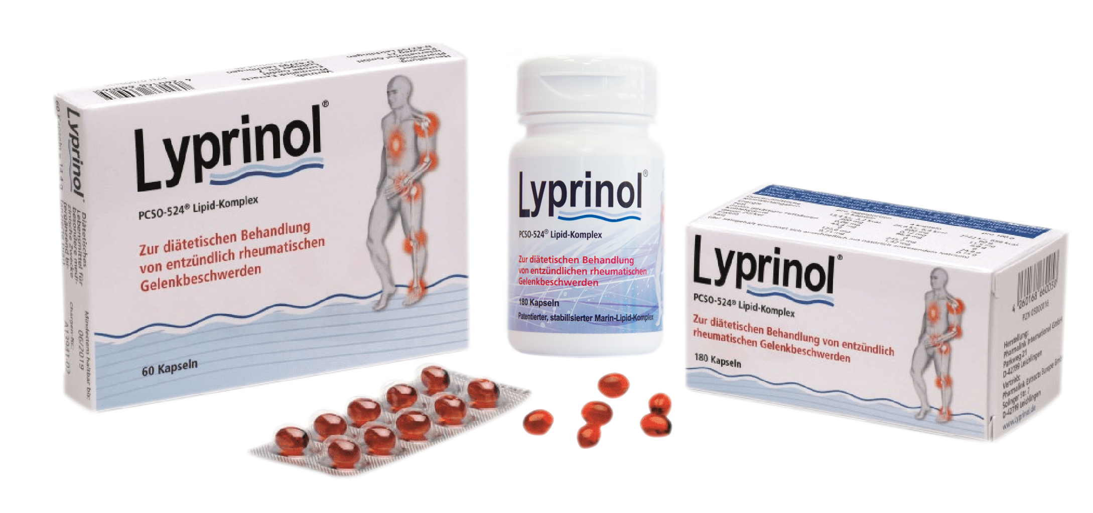 Complex lipidic marin Lyprinol, 60 capsule, Pharmalink : Farmacia Tei online