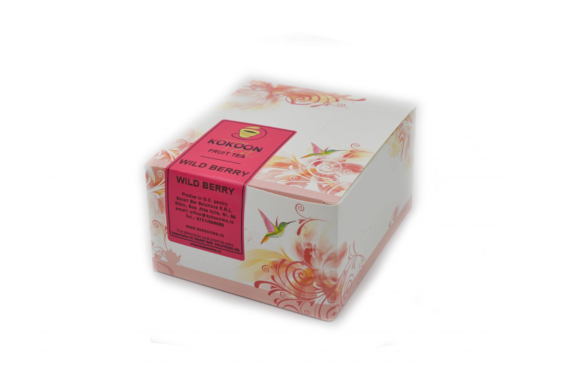 Ceai plic - Kokoon Tea Wild Berry 20pl/cut, smartbarsolutions.ro