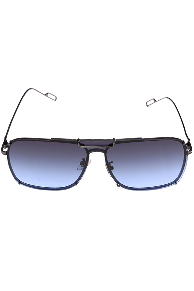 Ochelari de soare Unisex, Rectangulari, lentila semitransparenta, HY3007