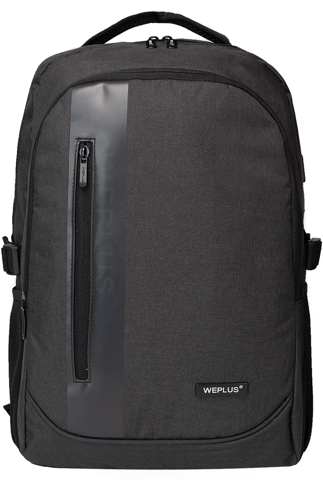 Rucsac universal, scoala, laptop, rezistent la stropi de apă marca WEPLUS WP7017BK