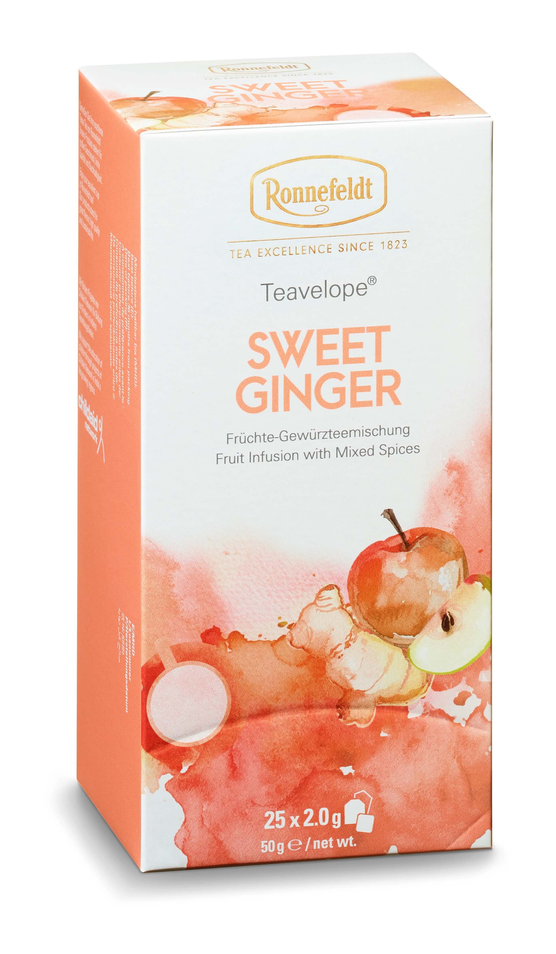 15100 Teavelope Sweet Ginger - Ronnefeldt