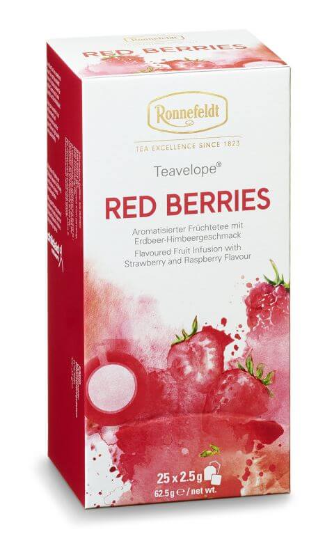 15060 Teavelope Red Berries - Ronnefeldt