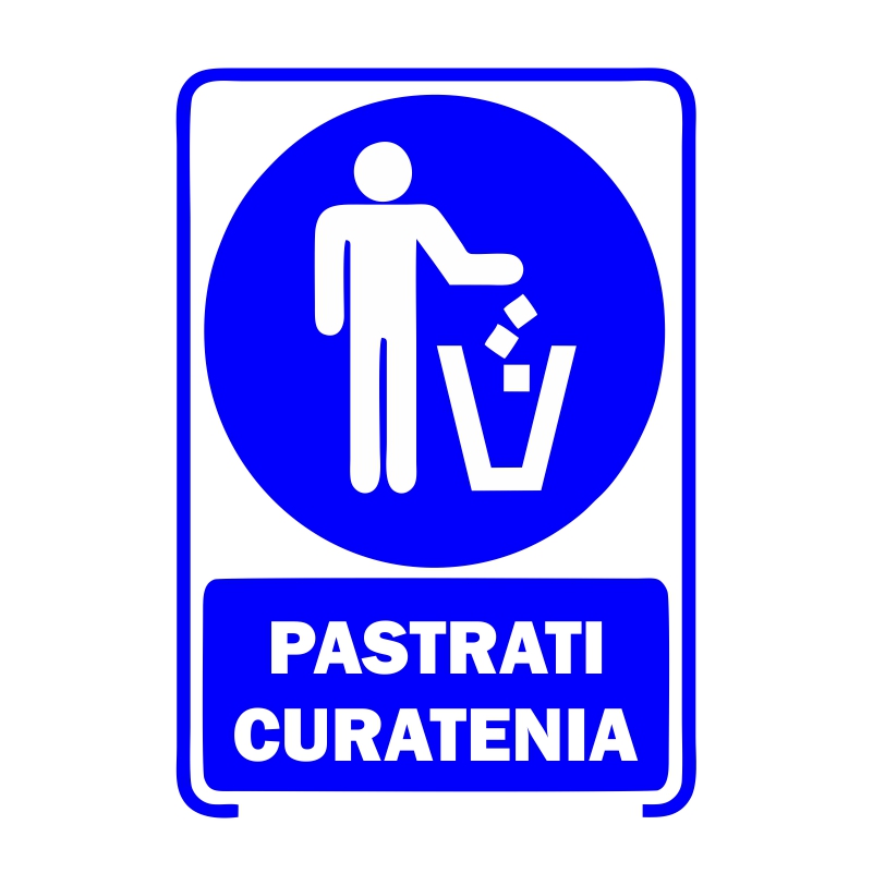 Sticker Indicator Pastrati Curatenia