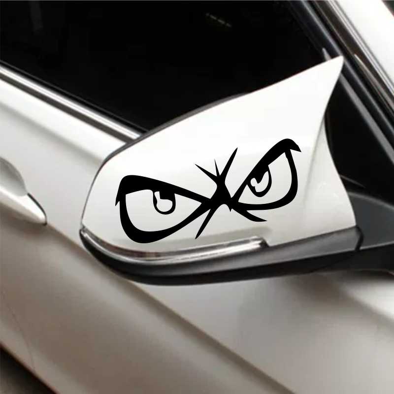 Sticker oglinda auto Eyes on You 2 buc/set