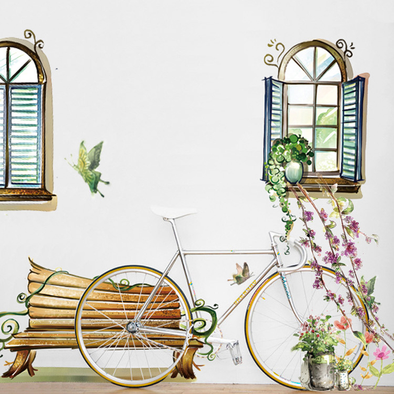 Sticker perete French Windows