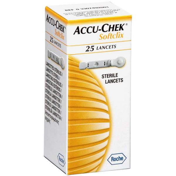 Consumabile medicale - ACCU-CHECK SOFTCLIX LANCETS*25 ACE (ROCHE), farmacieieftina.ro