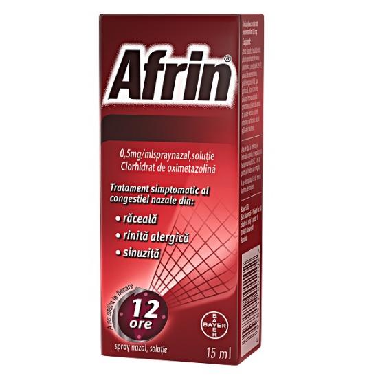 Afectiuni respiratorii - Afrin Spray Nazal, 15 ml, Bayer, farmacieieftina.ro