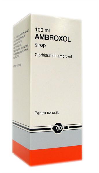 Tuse - Ambroxol Sirop, 100 ml, Egis, farmacieieftina.ro