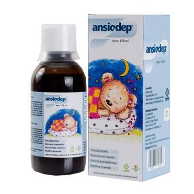 Somnul copiilor - Dr.Phyto Ansiodep Sirop, 150 ml, farmacieieftina.ro