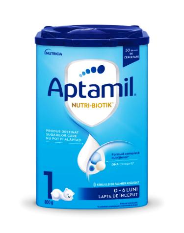 Lapte praf - Aptamil Nutri-Biotik 1 , 800 g, farmacieieftina.ro