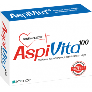 Afectiuni ale circulatiei - Aspivita 100, 30 Capsule, farmacieieftina.ro