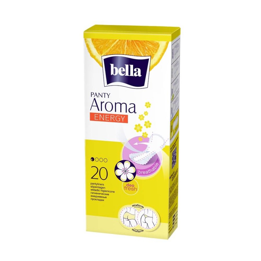 Absorbante si tampoane  - Bella Panty Aroma Energy, 20 buc, farmacieieftina.ro