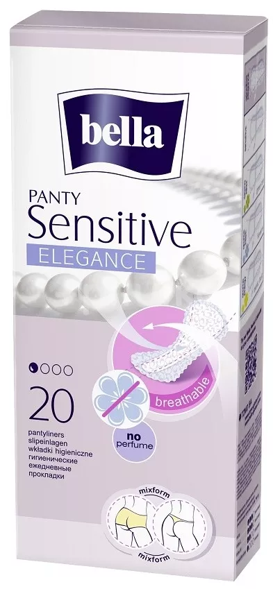 Absorbante si tampoane  - Bella Panty Sensitive, 20 buc, farmacieieftina.ro
