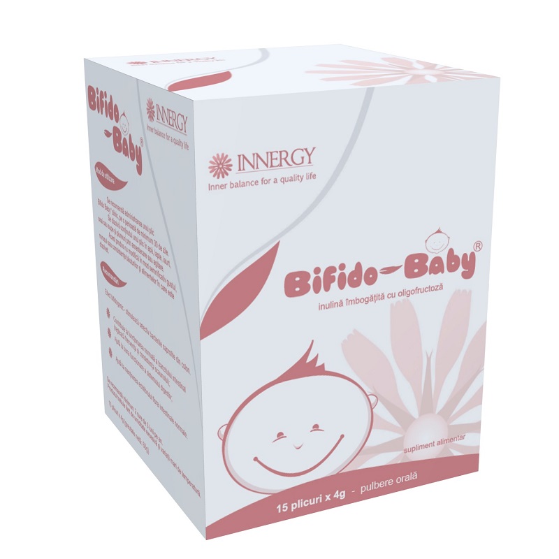 Digestie - BIFIDO BABY PULBERE SOLUBILA PROBIOTICA  PENTRU COPII X 15 PLICURI, farmacieieftina.ro