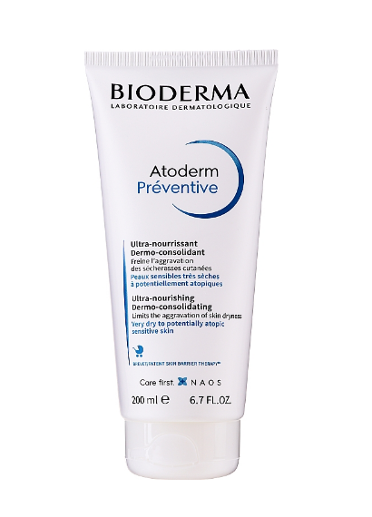 Piele atopica - Bioderma Atoderm Preventive Crema 200 ml, farmacieieftina.ro