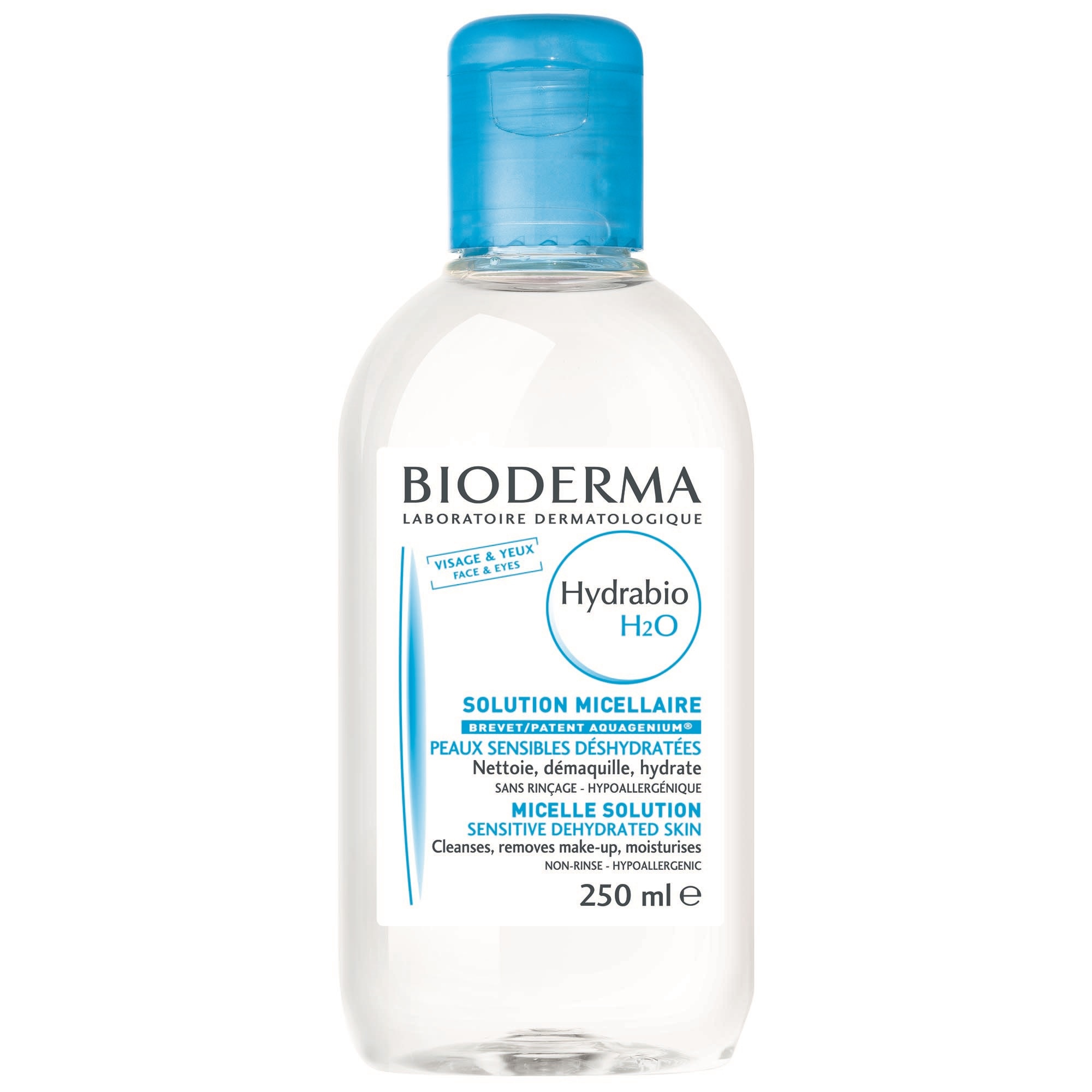 Piele sensibila - Bioderma Hydrabio H2O X 250ml, farmacieieftina.ro