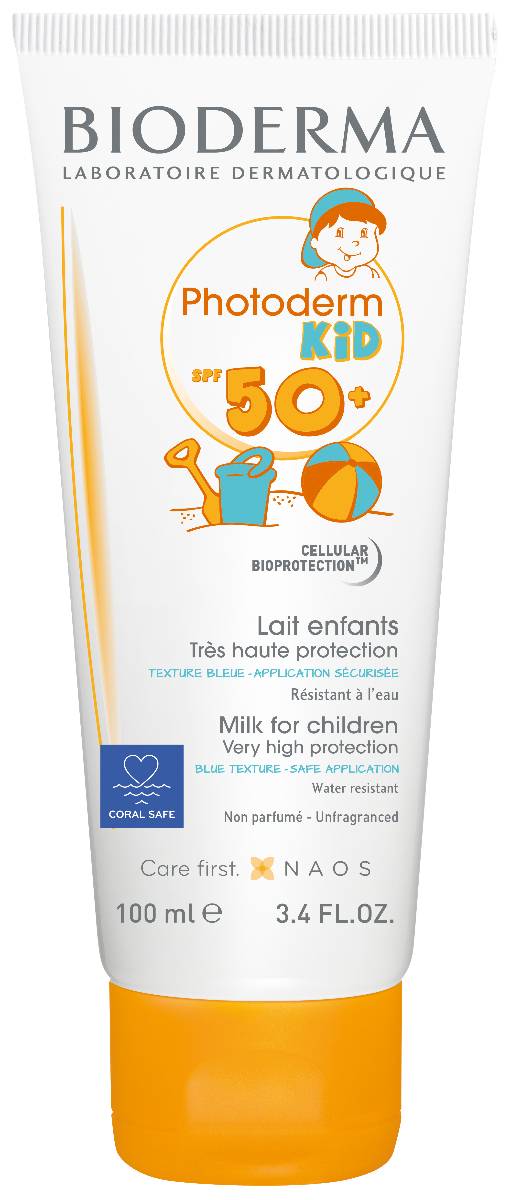 Produse pentru plaja - Bioderma Photoderm  Lapte Copii Factor de Protectie 50+ 100 ml, farmacieieftina.ro