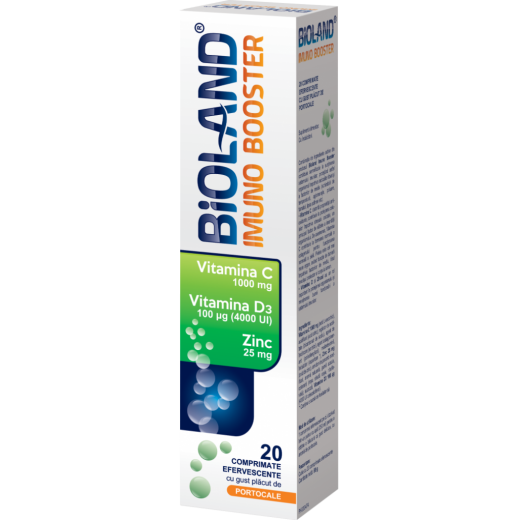 Bioland Imuno Booster 20 Comprimate efervescente