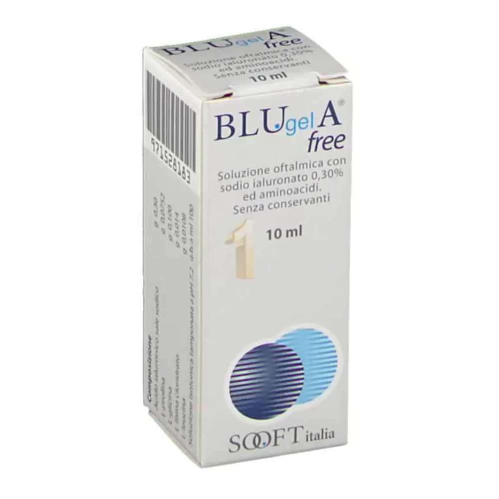 Blu Gel A Free 0.3%, 10 ml, Solutie Oftalmica