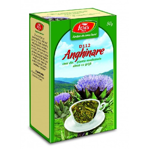 Ceaiuri - Ceai anghinare frunze  50g   Fares, farmacieieftina.ro