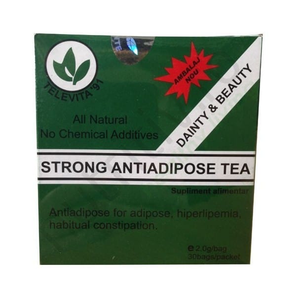 Ceaiuri - Ceai antiadipos original strong  30dz, farmacieieftina.ro