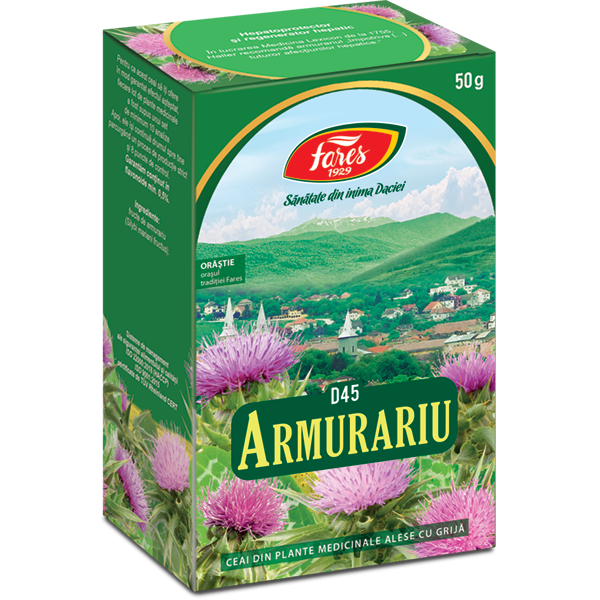 Ceaiuri - Ceai Armurariu Fructe 50 g Fares, farmacieieftina.ro
