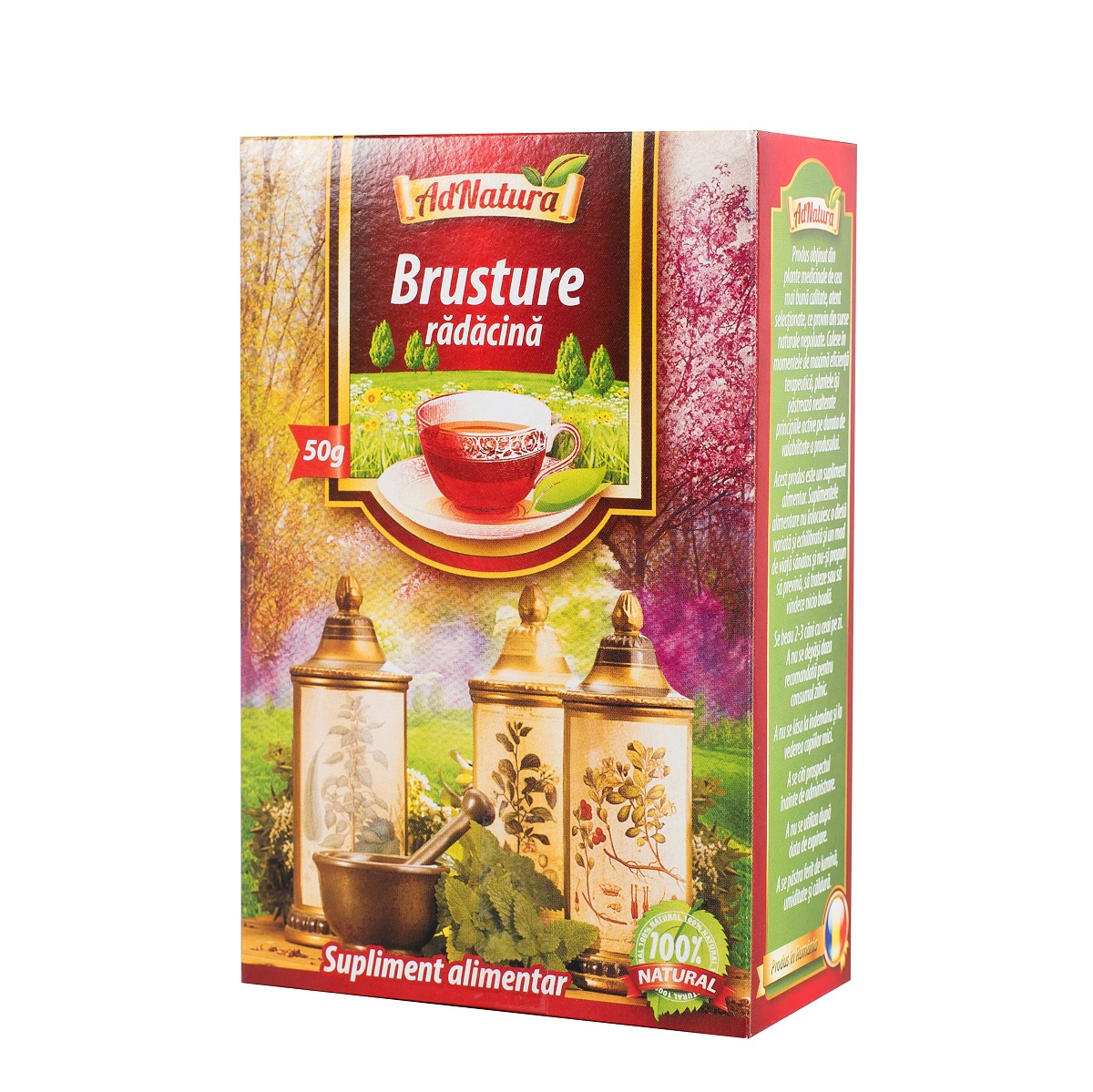 Ceai Brusture 50g (ad Natura)
