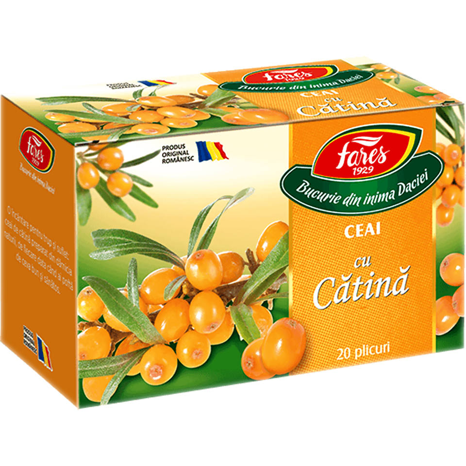 Ceaiuri - Ceai Catina 20 doze Fares, farmacieieftina.ro
