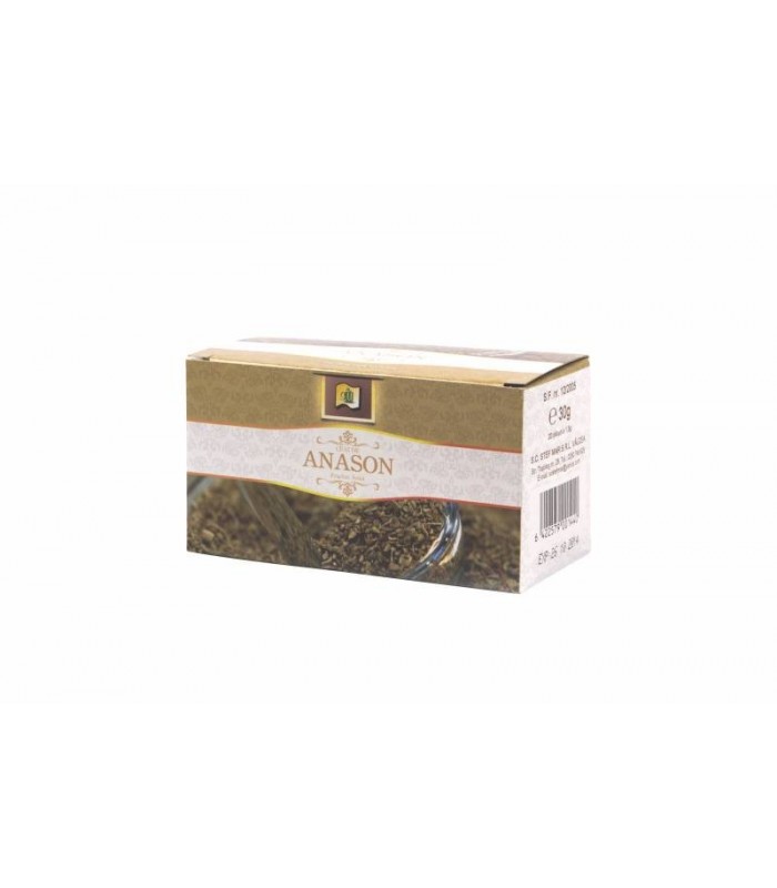 Ceaiuri - Ceai de Anason 20 doze, 1.5 g, farmacieieftina.ro