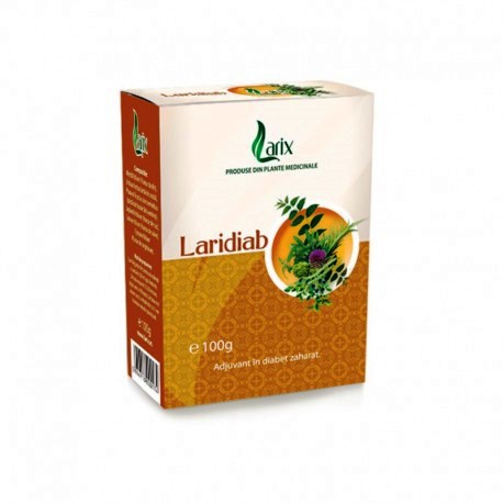 Ceaiuri - Ceai laridiab 100gr Larix, farmacieieftina.ro