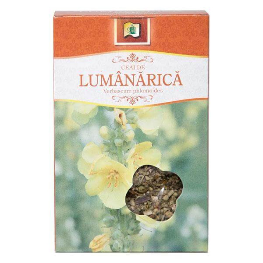 Ceaiuri - Ceai Lumanarica, 50 g, Stef Mar, farmacieieftina.ro