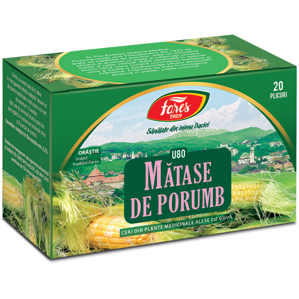 Ceaiuri - Ceai Matase Porumb Doze Fares, farmacieieftina.ro