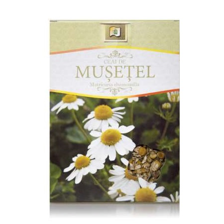 Ceaiuri - Ceai Musetel, 50 g, Stef Mar, farmacieieftina.ro