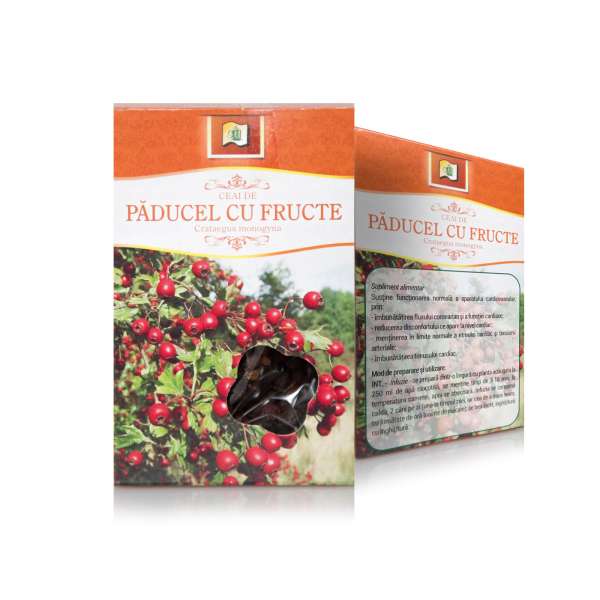 Ceai Paducel Fructe 50 g Stef Mar