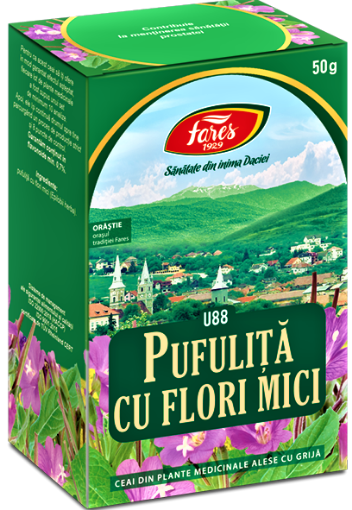 Ceaiuri - Ceai Pufulita, 50 g, Fares, farmacieieftina.ro