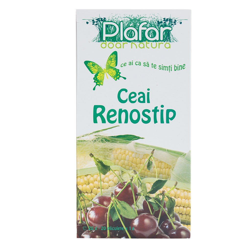 Ceaiuri - Ceai Renostip, 20 Doze, Plafar, farmacieieftina.ro
