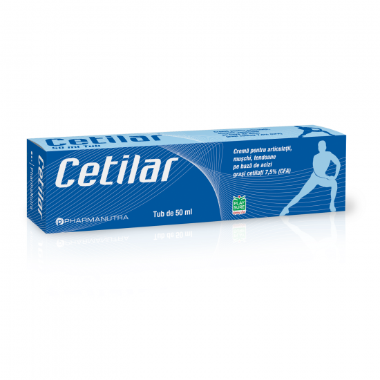 Articulatii, sistem osos si muscular - Cetilar Crema 50 ml, farmacieieftina.ro