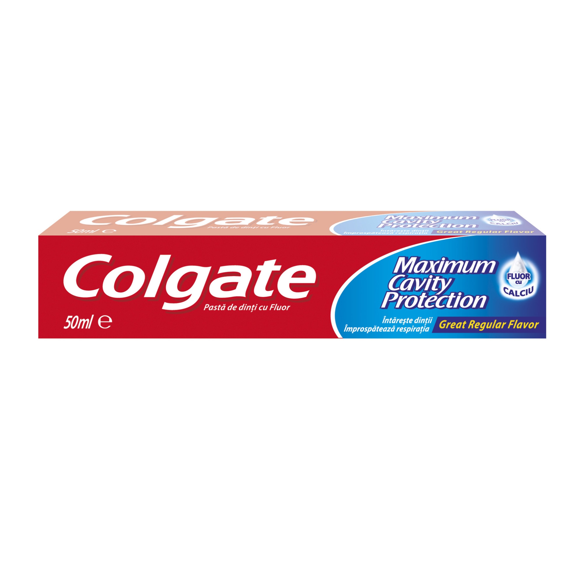 Pasta de dinti - Colgate Cavity Protection cu Calciu 50 ml, farmacieieftina.ro