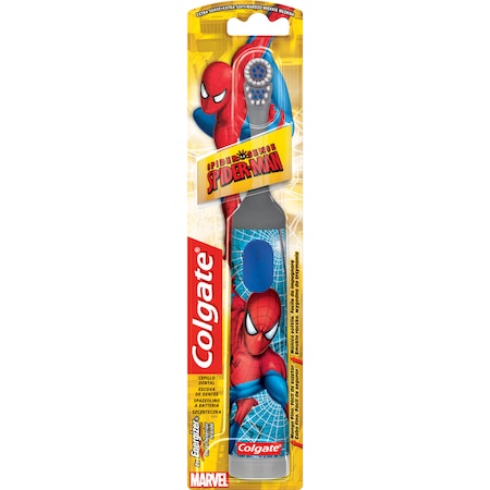 Periute de dinti - Colgate Periuta Spiderman 360 cu Baterii, farmacieieftina.ro