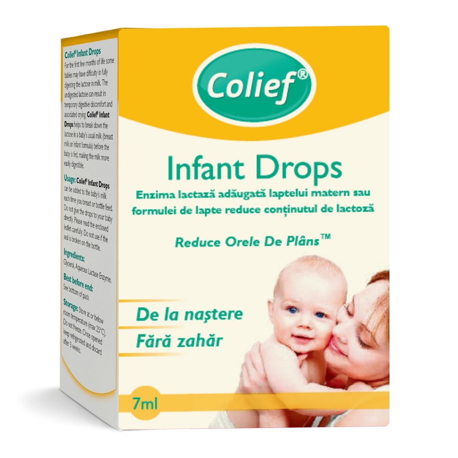 Colici - Colief Infant Picaturi Anticolici 7ml, farmacieieftina.ro