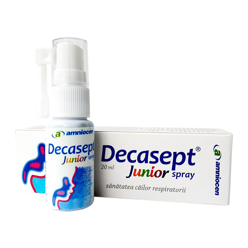 Durere in gat - Decasept Junior Spray , 20 ml, farmacieieftina.ro