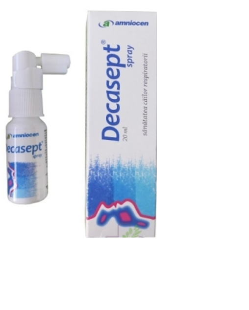 Durere in gat - Decasept Spray , 20 ml, farmacieieftina.ro