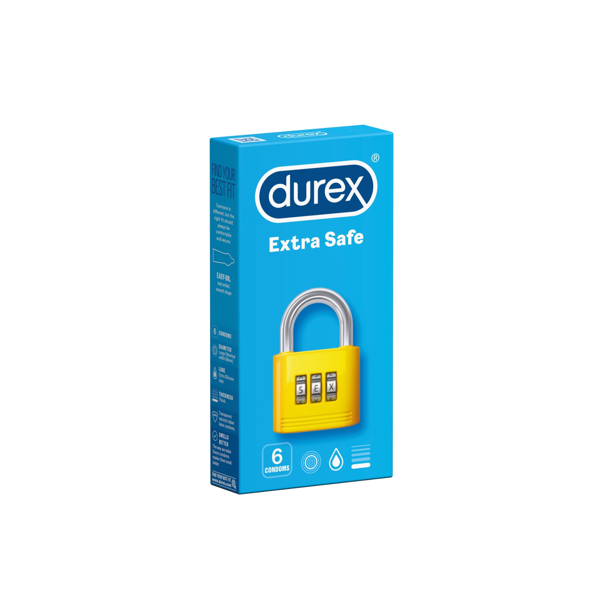 Anticonceptionale - Durex Extra Safe 6 buc, farmacieieftina.ro