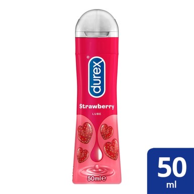 Anticonceptionale - Durex Play Strawberry 50 ml, farmacieieftina.ro