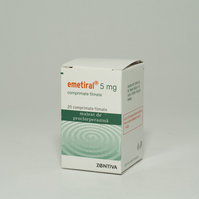 MEDICAMENTE CU RETETA  - EMETIRAL (R) 5 MG (VEZI N05AB04) 5MG COM, farmacieieftina.ro