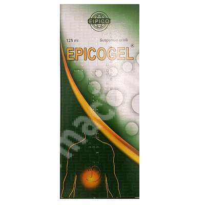 Antiacide/antisecretorii - Epicogel Suspensie 125 ml, farmacieieftina.ro