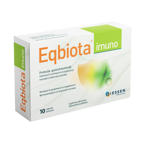 Imunitate scazuta - Eqbiota Imuno 10 Capsule, farmacieieftina.ro