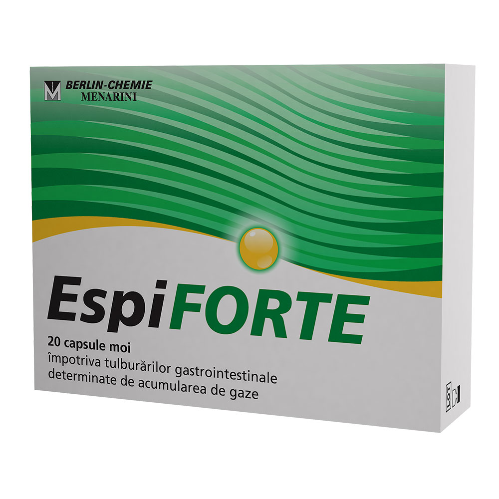 Afectiuni digestive si intestinale - Espiforte 140 mg, 20 Capsule, farmacieieftina.ro