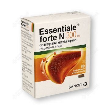 Hepatoprotectoare - Essentiale Forte N, 30 Capsule, farmacieieftina.ro